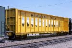 Milwaukee Road centerbeam flat MILW #63051